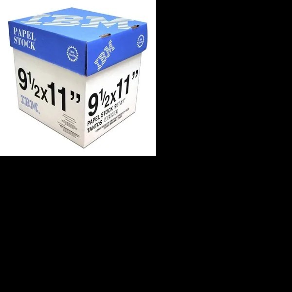 PAPEL STOCK 9.5X11 3T FORMA STOCK TB0008 C1000 JG. BCO CAJA